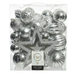 Kit di decorazioni di Natale Mély Argento