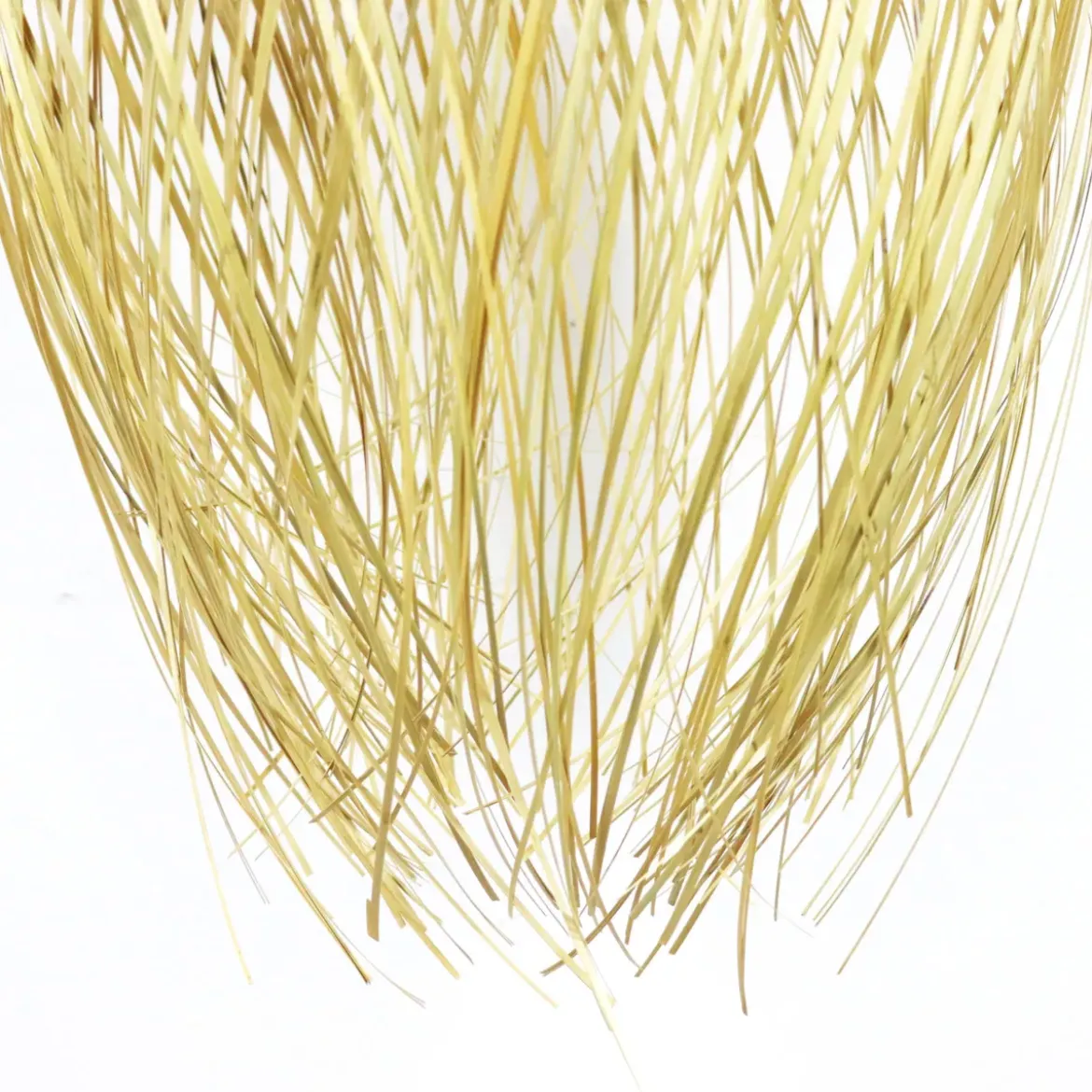 Lampada a sospensione con frange in bambù (H70 cm) Huelva Naturale