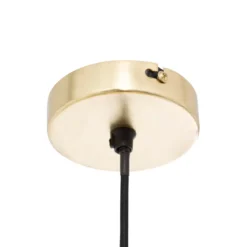 Lampada a sospensione in metallo (56 x 42 cm) Arlo Oro
