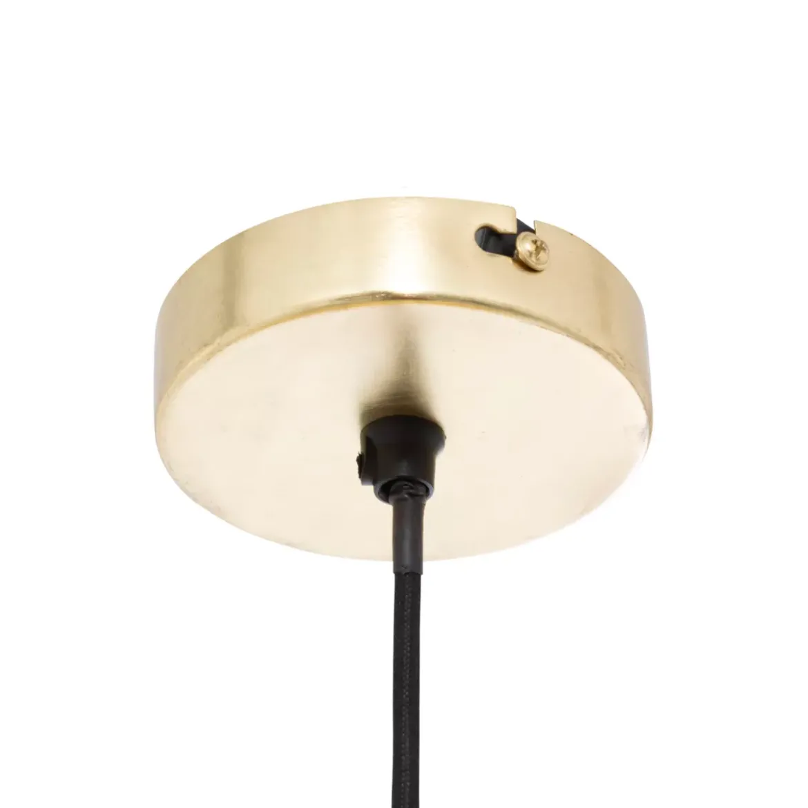 Lampada a sospensione in metallo (56 x 42 cm) Arlo Oro