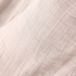 Lenzuolo con angoli garza di cotone (160 x 200 cm) Gaïa Rosa cipria