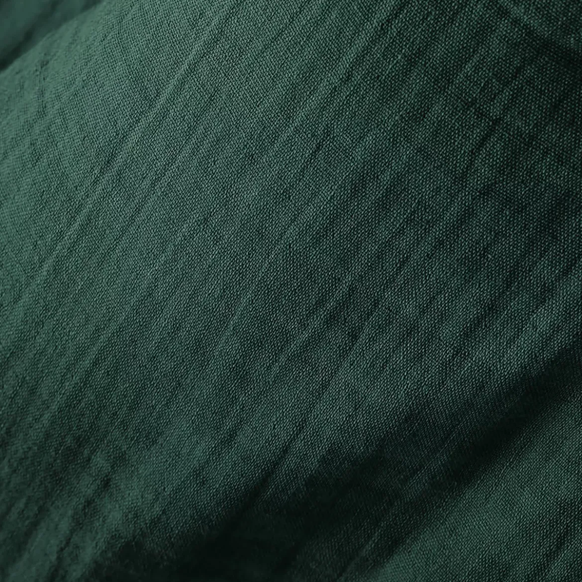 Lenzuolo con angoli garza di cotone (140 x 190 cm) Gaïa Verde abete