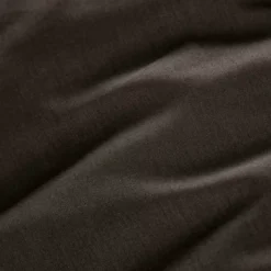 Lenzuolo con angoli percalle di cotone (200 cm) Cali Nero
