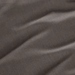 Lenzuolo con angoli percalle di cotone (90 cm) Cali Grigio antracite