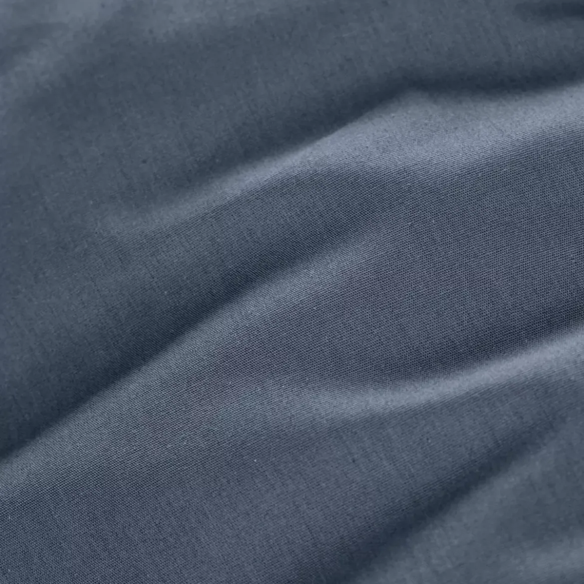 Lenzuolo con angoli percalle di cotone (180 cm) Cali Blu marino