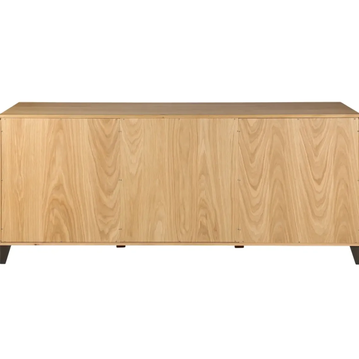 Madia 3 ante 1 cassetto in rovere massiccio (190 x 80 cm) Bristol Naturale