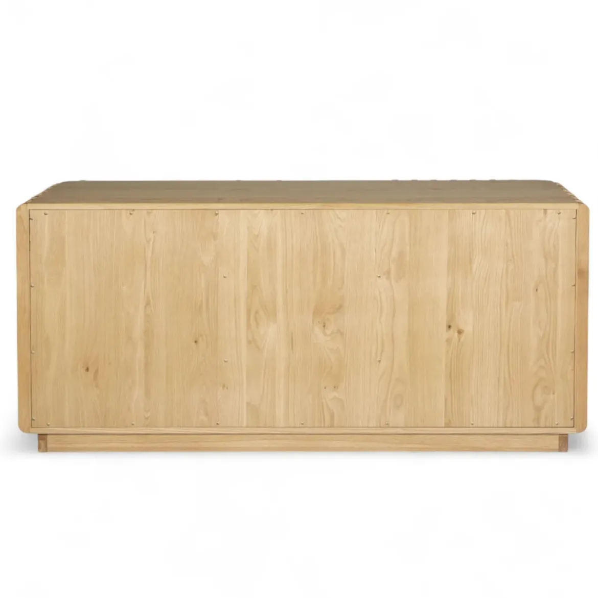 Madia 3 ante in legno massello di rovere (158 x 75 cm) Altos Naturale