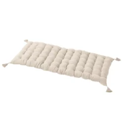 Materassino da pavimento garza di cotone (60 x 120 cm) Gaïa Beige pampa
