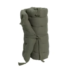 Materassino da pavimento garza di cotone (60 x 120 cm) Gaïa Verde rosmarino