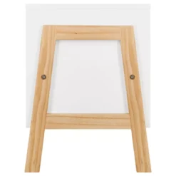 Mobiletto doppio per bambini (H40 cm) Scrittura Bianco