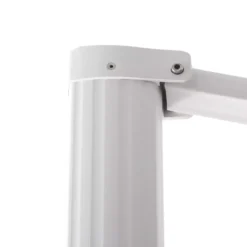 Ombrellone decentrato rettangolare in alluminio con base (3 x 4 m) Elyra Bianco e Antracite