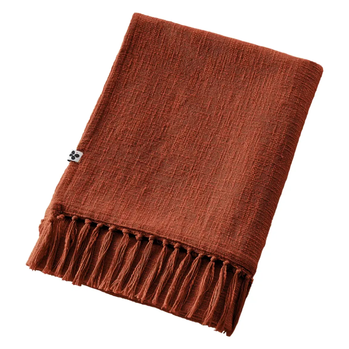 Plaid cotone (130 x 160 cm) Sixtine Terracotta
