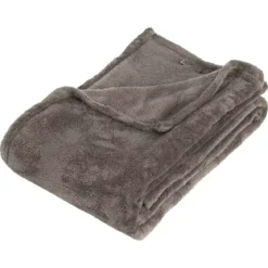 Plaid morbido (150 cm) Tendresse Tortora