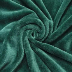 Plaid morbido flanella (130 x 180 cm) Didou Verde