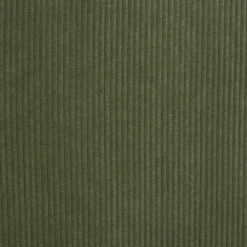 Poltrona in velluto a coste (Seduta 45 cm) Owen Verde pino