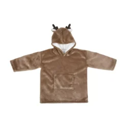 Poncho per bambini (60 x 95 cm) Gabin Marrone