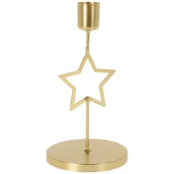 Porta candela (17 cm) Stella Oro