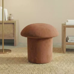 Pouf (H45 cm) Maryline Terracotta