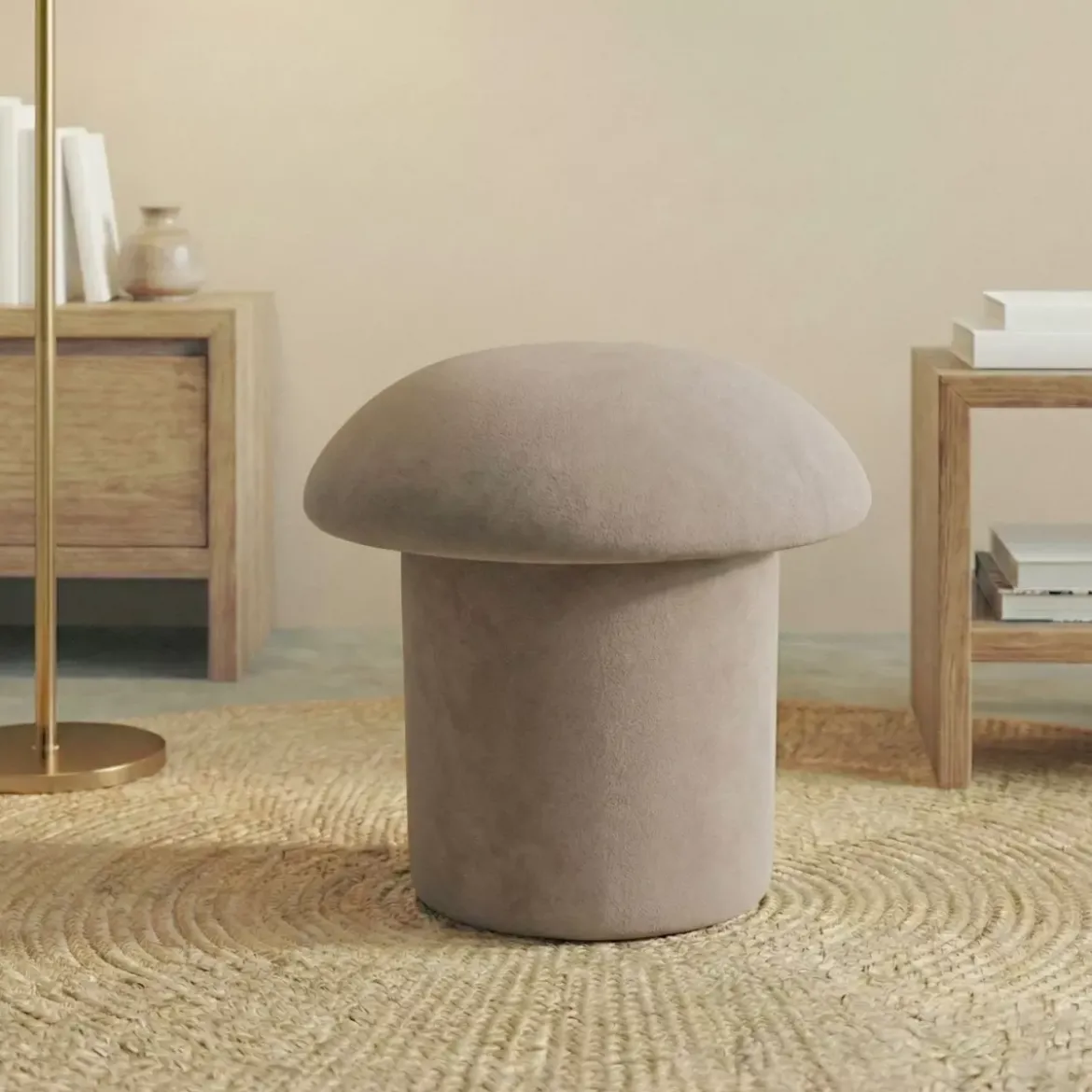 Pouf (H45 cm) Maryline Tortora