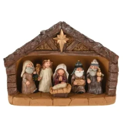 Presepe di Natale completo (H18,5 cm) Santa Martina