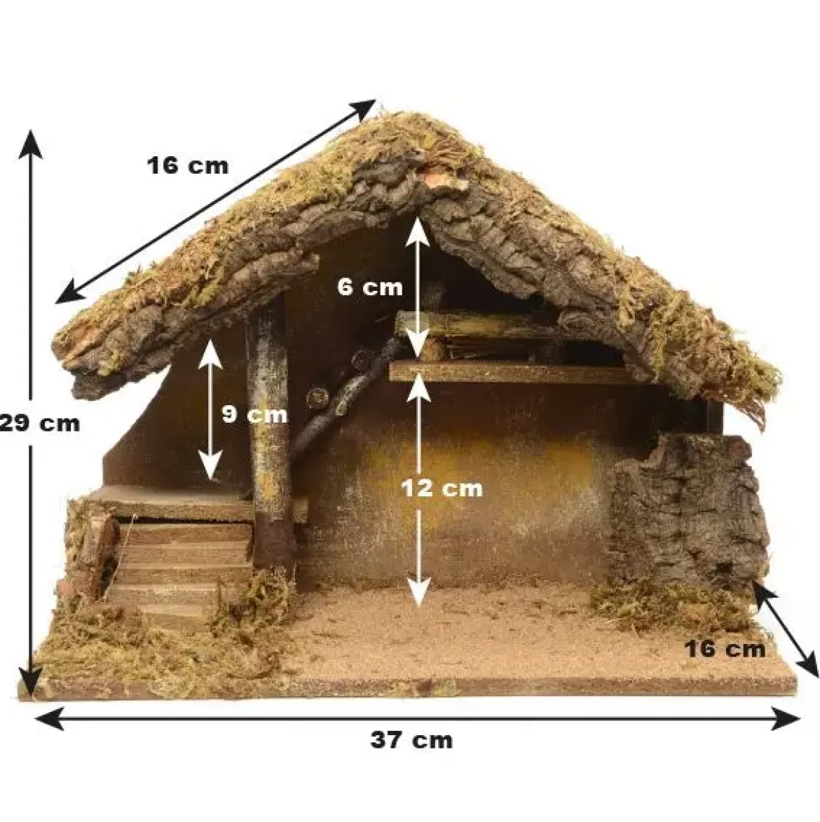 Presepe vuoto Saint-Maxime