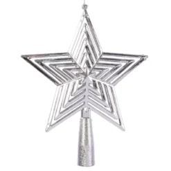 Puntale albero Alma Argento