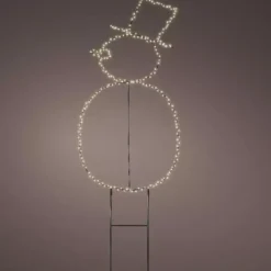 Pupazzo di neve luminoso Freeze Bianco caldo 250 LED