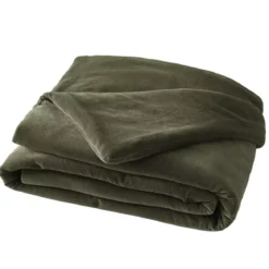 Runner letto velluto di cotone (90 x 200 cm) Victor Verde timo