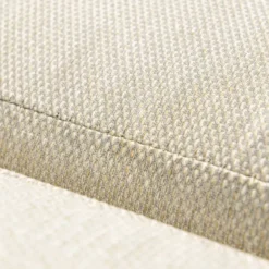 Salotto da giardino in alluminio 7 posti 5 pezzi Amalfi Bianco e beige