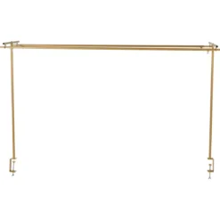 Sbarre decorativa doppia da tavolo oro