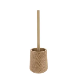 Scopino WC effetto legno Scandi Beige