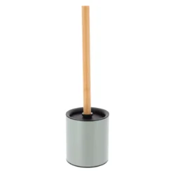 Scopino WC in metallo Purebamboo Verde eucalipto