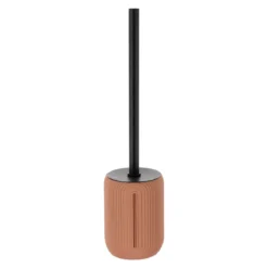 Scovolino WC con coperchio Minimalist geometrico Rosa cipria