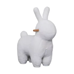 Sedia bambini flanella (Alt 63 cm) Coniglio Bianco