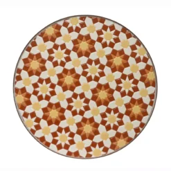 Sedia bistro pieghevole in mosaico Madrid Marrone