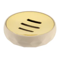 Set di accessori bagno gomma Rubby Beige