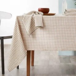 Set di 2 asciugamani in garza di cotone (50 x 70 cm) Gaïa vichy Corda