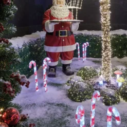 Set di 3 bastoncini di zucchero 90 LED (60 cm) Bianco freddo
