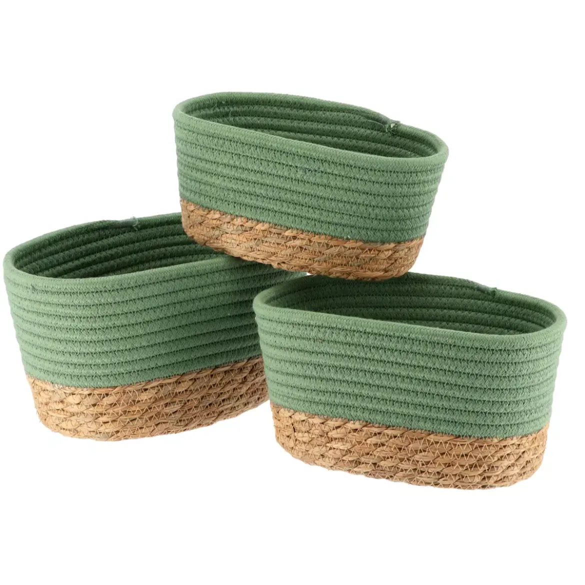 Set di 6 cesti portaoggetti (13 cm) Timeless Cachi