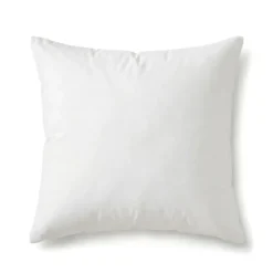 Set di 2 cuscini letto quadrati (60 cm) Morbido Antiacaro Bianco