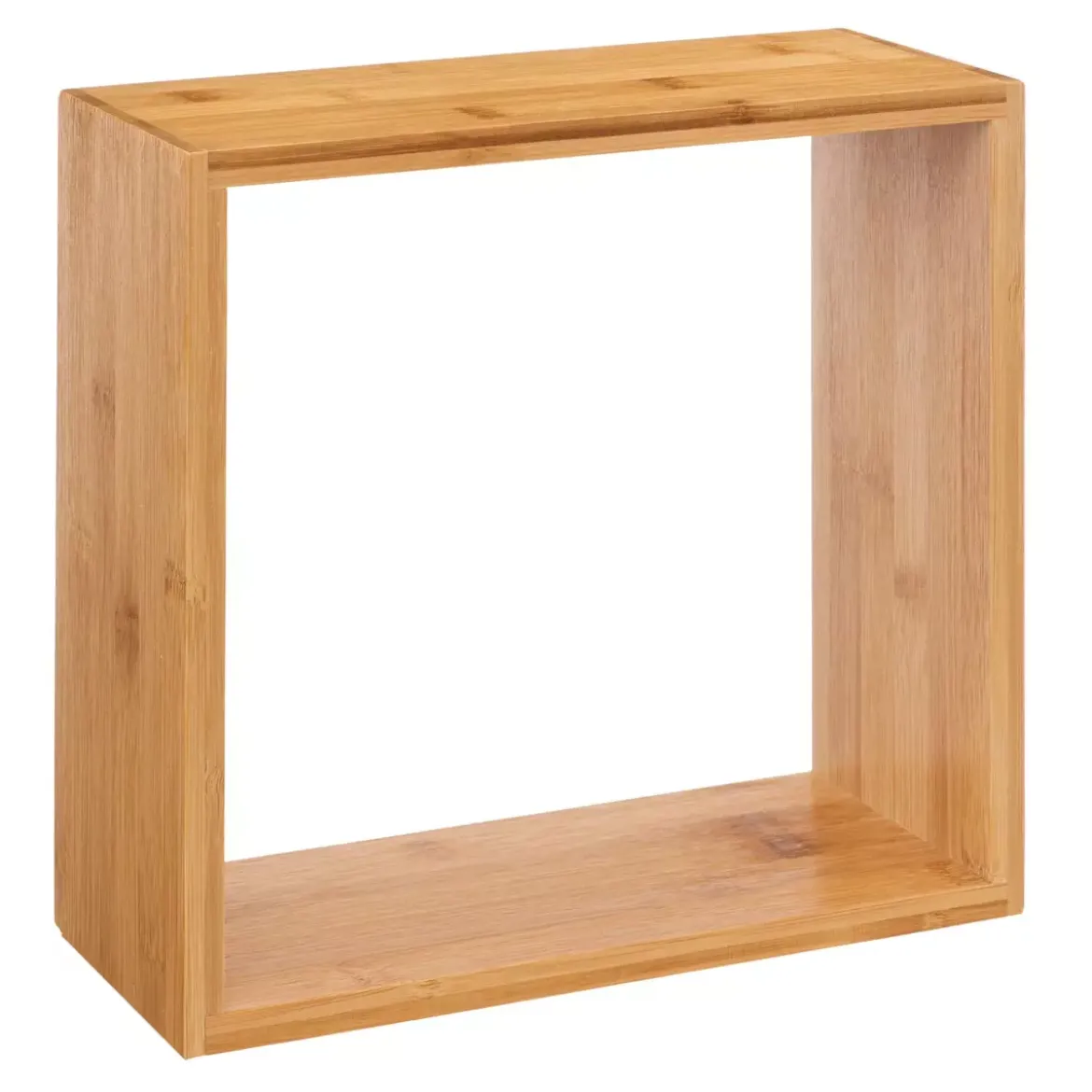 Set di 3 mensole cubo Fixy Bambù Naturale