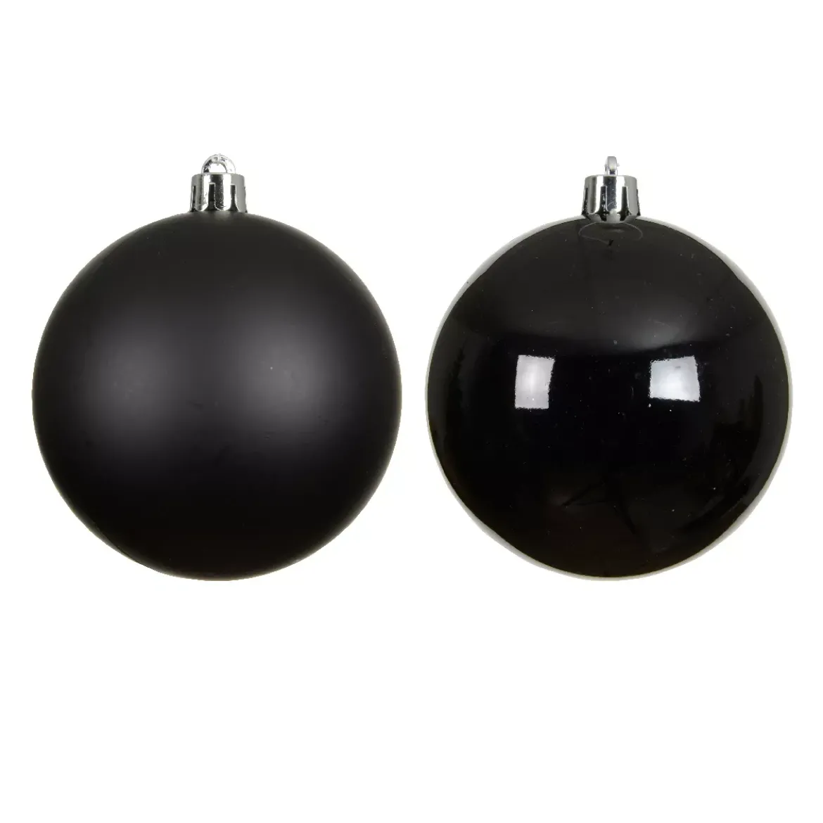 Set di 4 palline di Natale (D100 mm) Aravis Nero