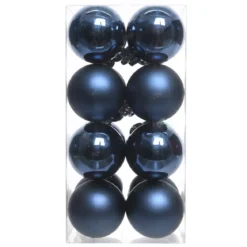 Set di 16 palline di Natale (D40 mm) Aravis Blu notte