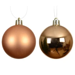 Set di 16 palline di Natale (D40 mm) Aravis Cognac