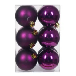 Set di 12 palline di Natale (D60 mm) Aravis Fico