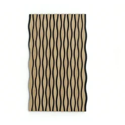 Set di 4 pannelli murali in legno (60 cm) Samir Naturale