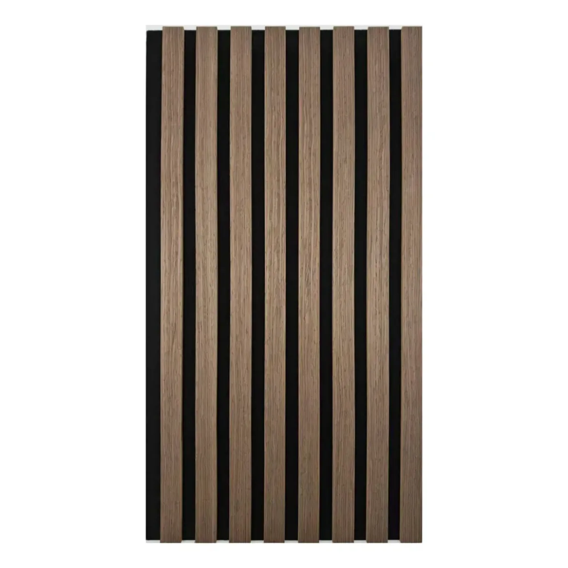 Set di 4 pannelli murali in legno (60 cm) Yaro Naturale