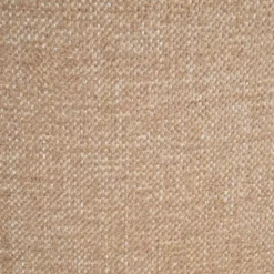 Set di 2 sedie da pranzo girevoli in tessuto testurizzato (seduta 51 cm) Linda Camel