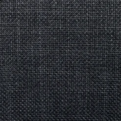 Set di 2 sedie da pranzo in tessuto (seduta 48 cm) Elia Nero