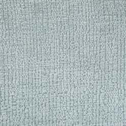 Set di 2 sedie da pranzo in tessuto chenille (seduta 48 cm) Zola Blu celadon